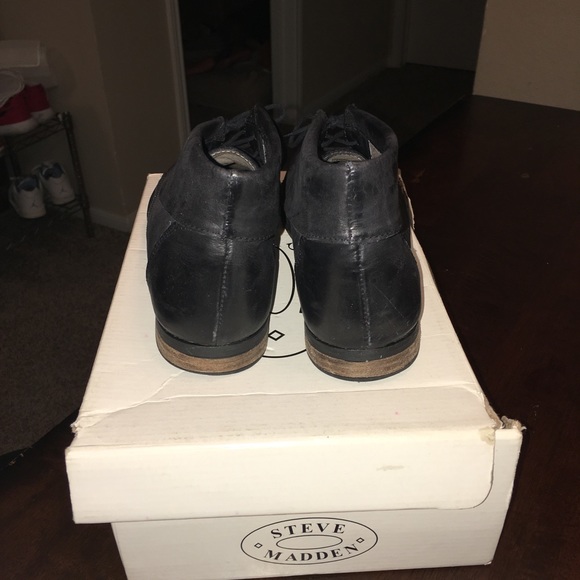 sale Steve Madden genuine leather booties stingrei - Picture 4 of 8